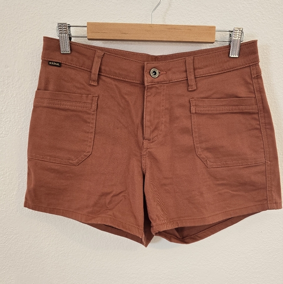 Kuhl Kontour Short 4 Inch In Tuscany Rust Size 8 Like New - Picture 4 of 7